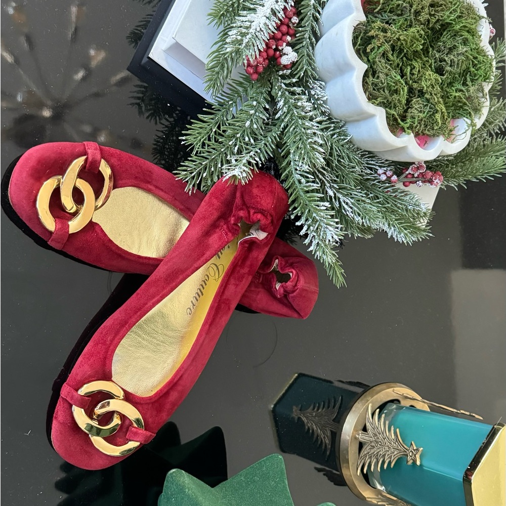 Juicy Couture Brown Suede Flats - Picture 3 of 10